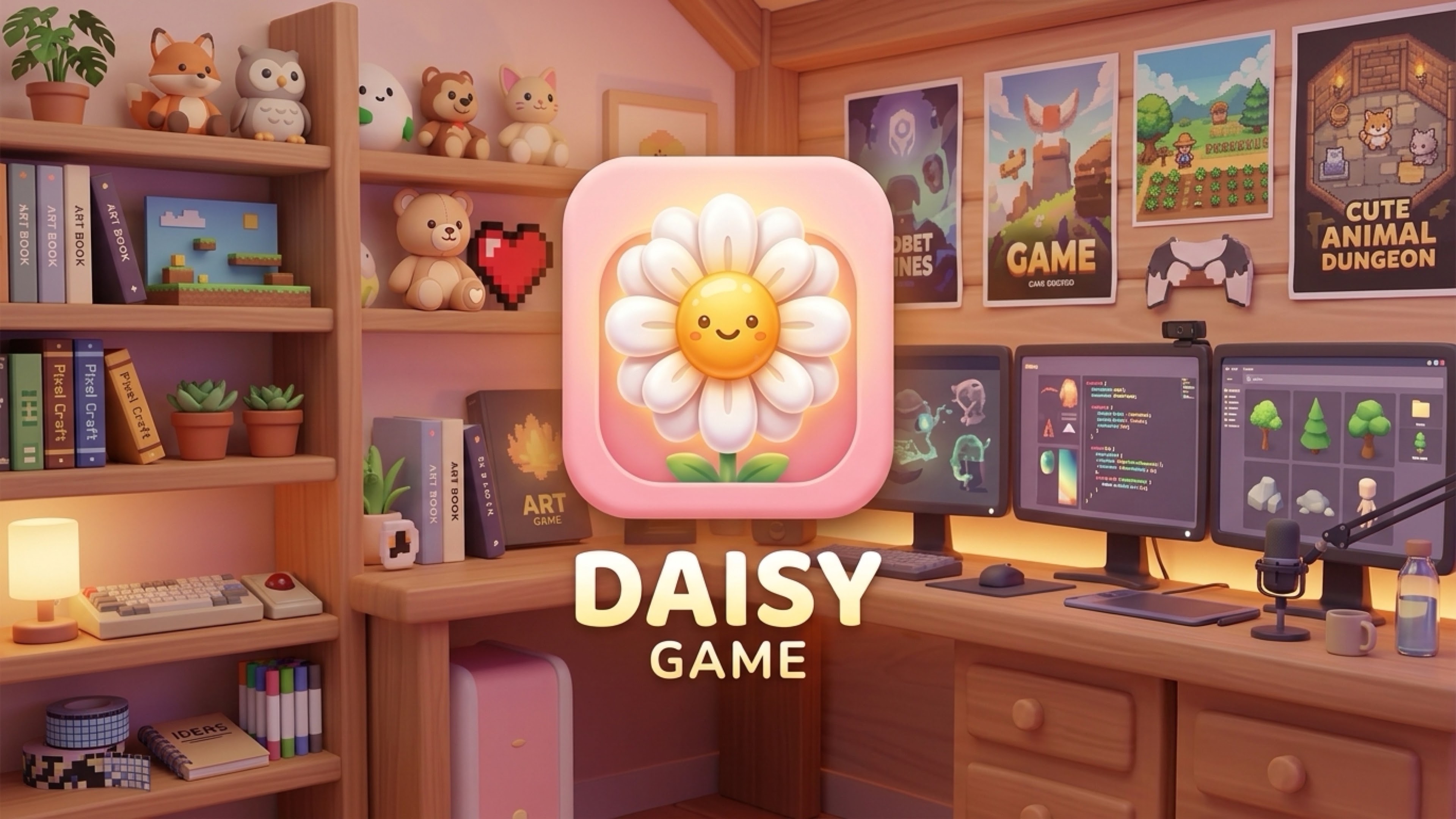 Daisy Game Studio Banner Art